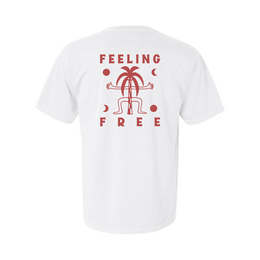 FEELING FREE T-SHIRT WHITE