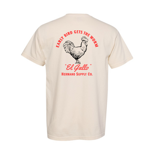 EL GALLO T-SHIRT IVORY